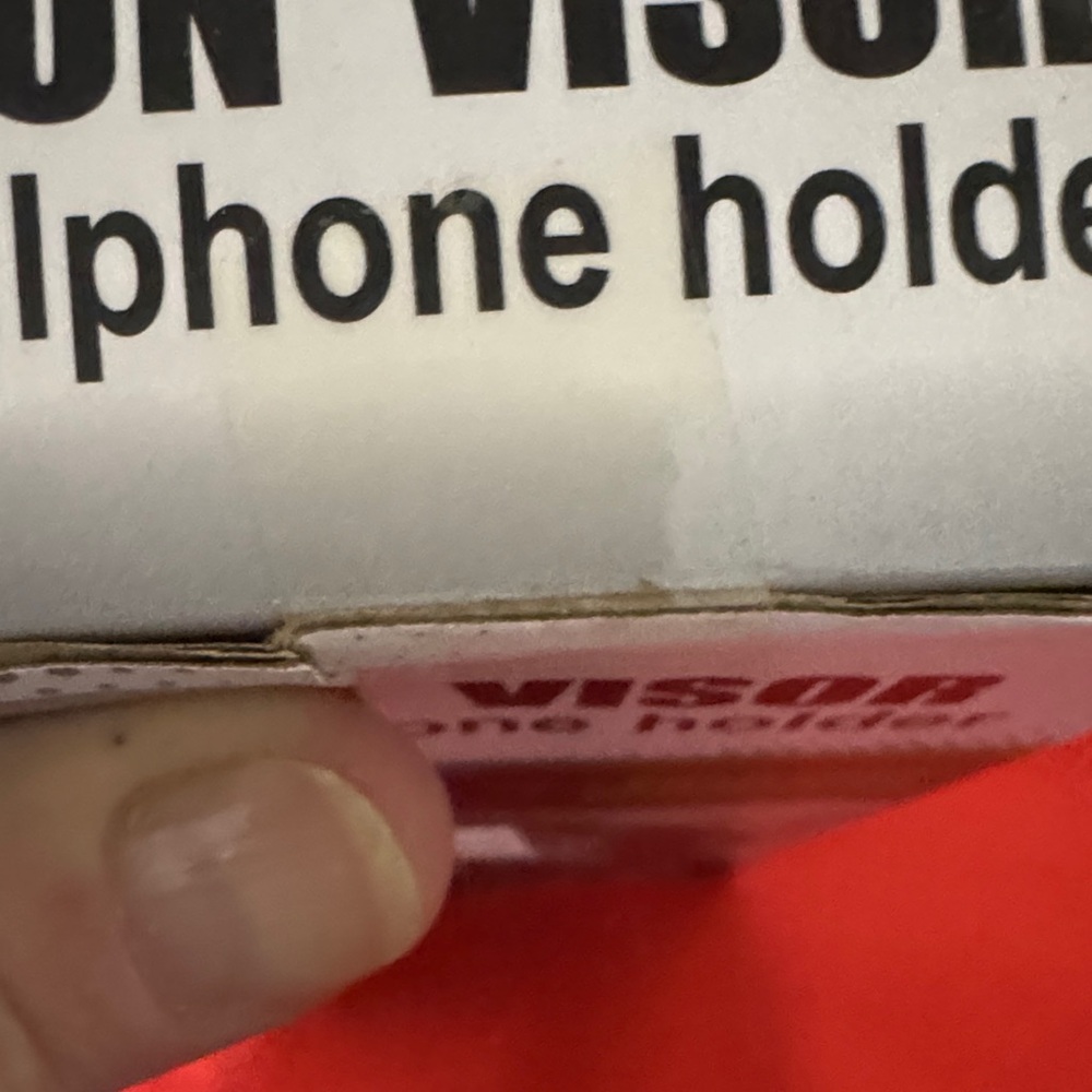 Green Sun Visor Phone Mount NEW IN BOX NEVER OPENED - Picture 6 of 6